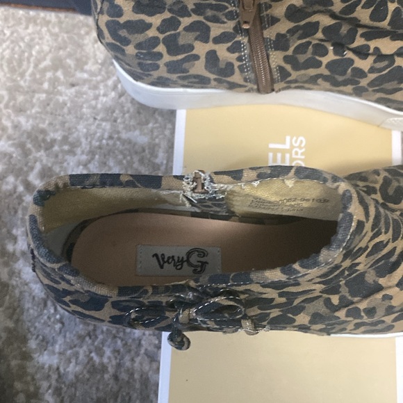 Very G Womens high top ankle platform sneakers - Picture 4 of 8